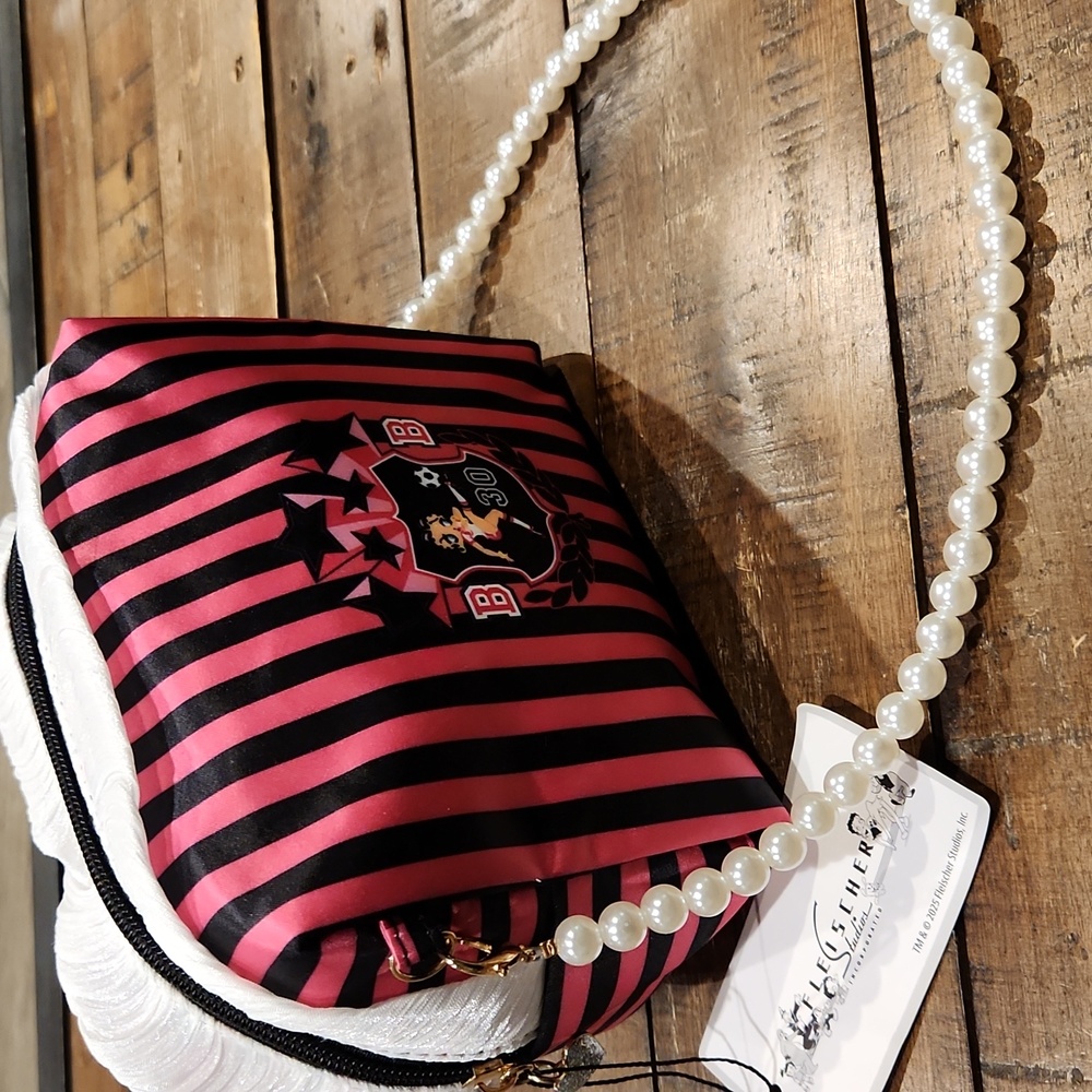 Betty Boop Striped Bag